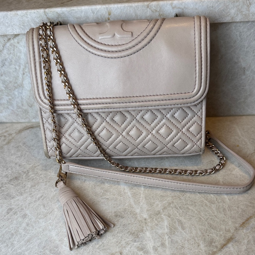 Tory Burch Fleming Quilted Shoulder Bag